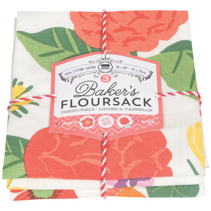 Baker's Floursack -- Flowers of the Month