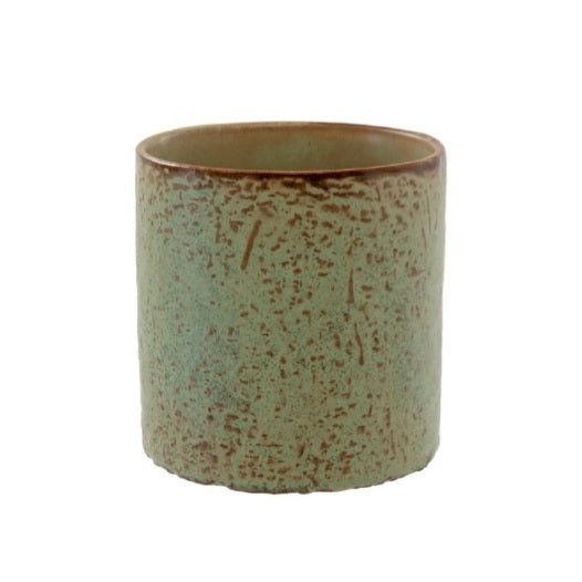 Stoneware Pot - Green