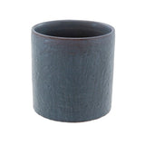 Stoneware Pots -- Blue