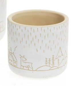 Snowy Design Planter
