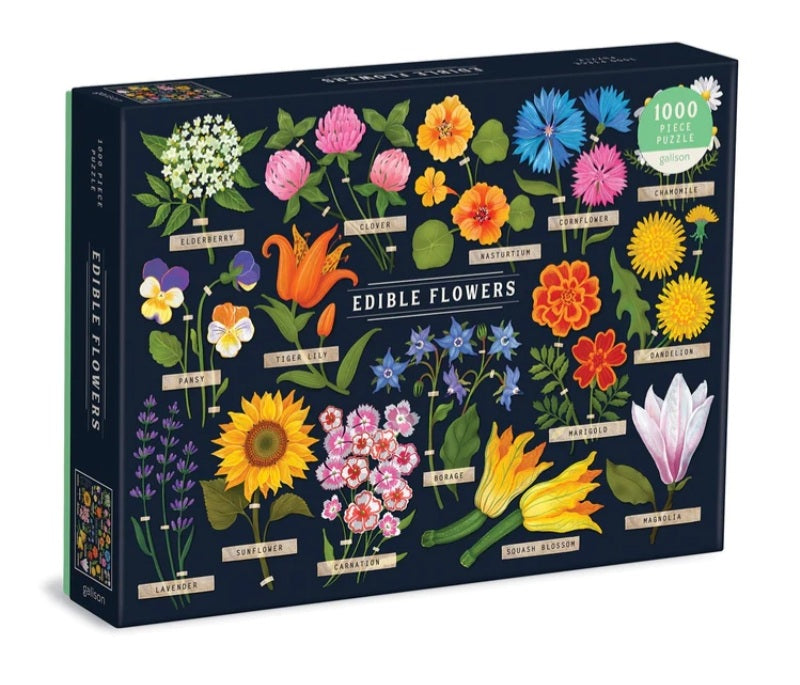 Edible Flowers Puzzle - 1000pc