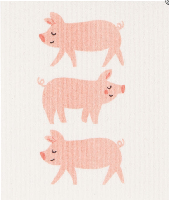 Swedish Dish Cloth Pigs