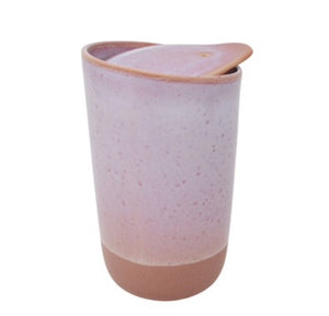 Pottery Style Travel Mug — Terracotta