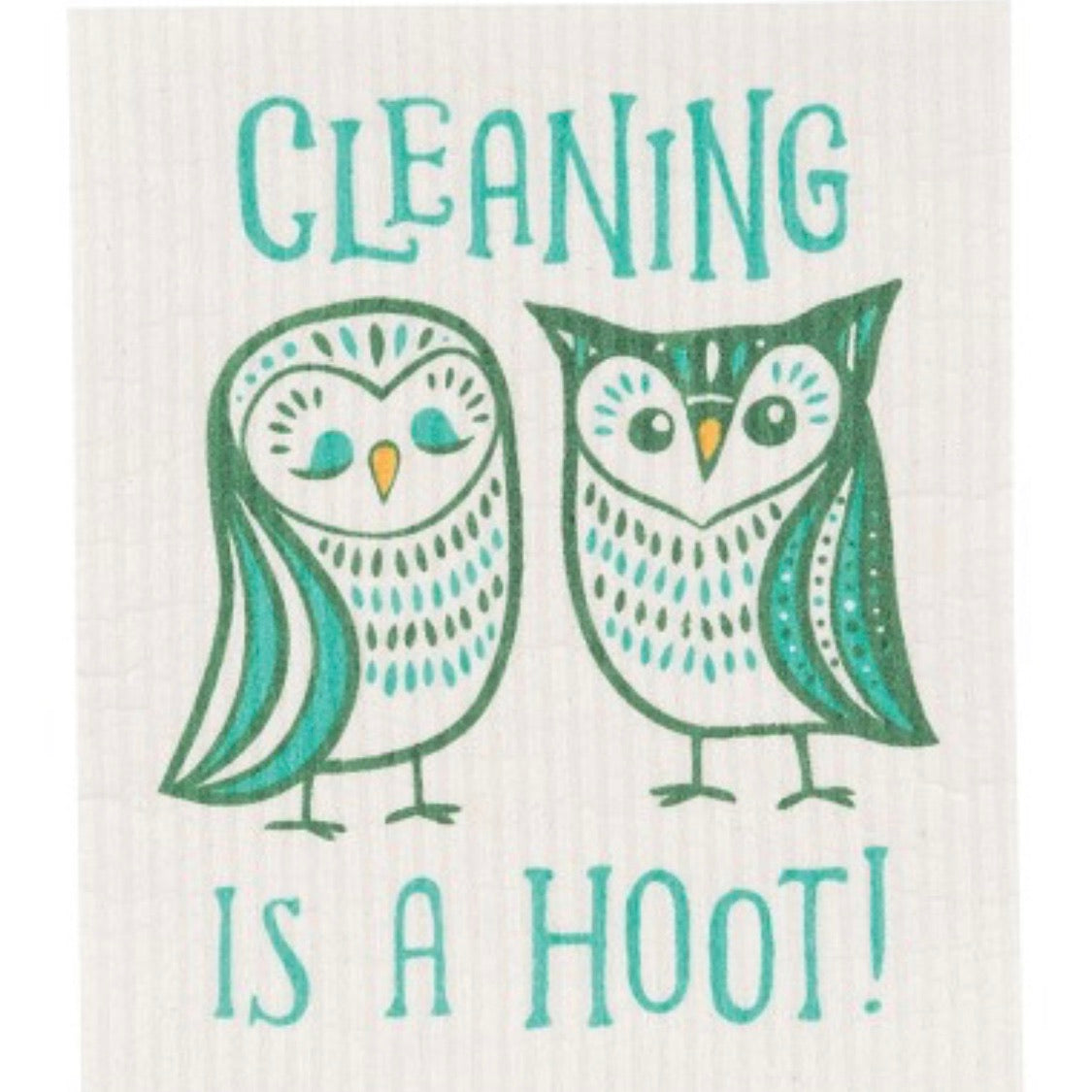 Swedish Dish Cloth Cleaning is a Hoot Hootenanny