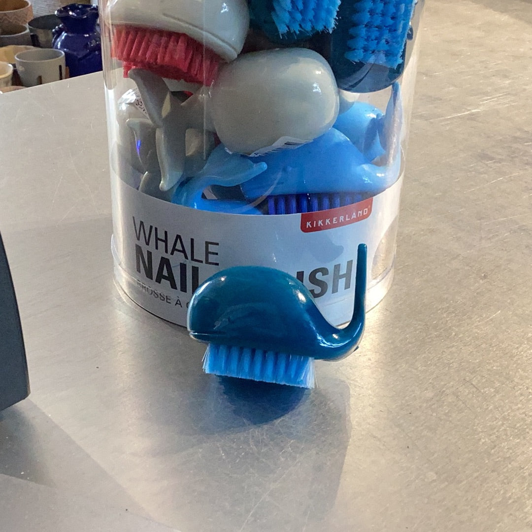 Whale Nail Brush - Individual