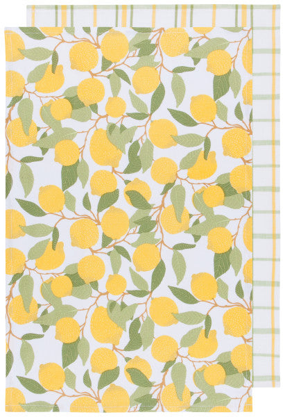 Lemons Tea Towel — Set Of 2