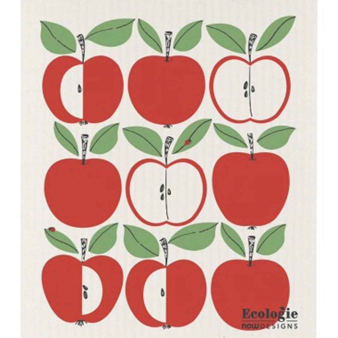 Swedish Dish Cloth - Apples