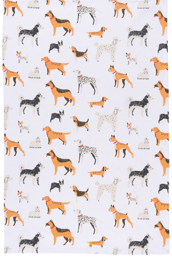Dog Days Dish Towels