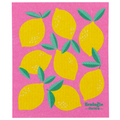 Swedish Dishcloth— Pink Lemons
