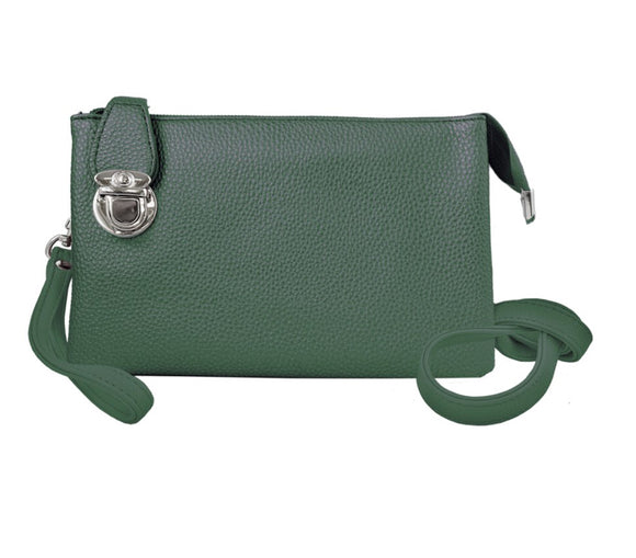 Crossbody Bag — Green 7011-GRN