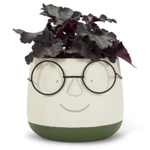 Face Planter with glasses