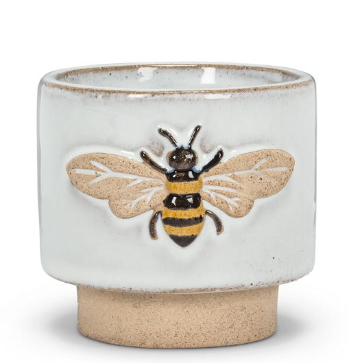 Single Emboss Bee Planter
