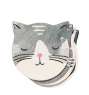 Cats Meow Soak Up Coasters - Set Of 4