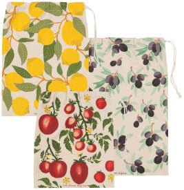 Mediterranean Produce Bags — Set Of 3