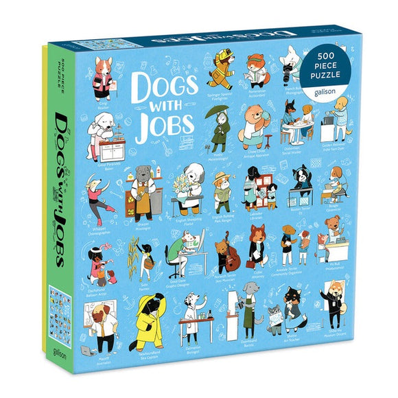 Dogs With Jobs Puzzle 500 pcs