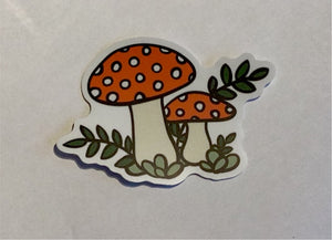 Vinyl Sticker - Mushroom