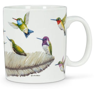 Birds Of A Feather Jumbo Hummingbird Mug