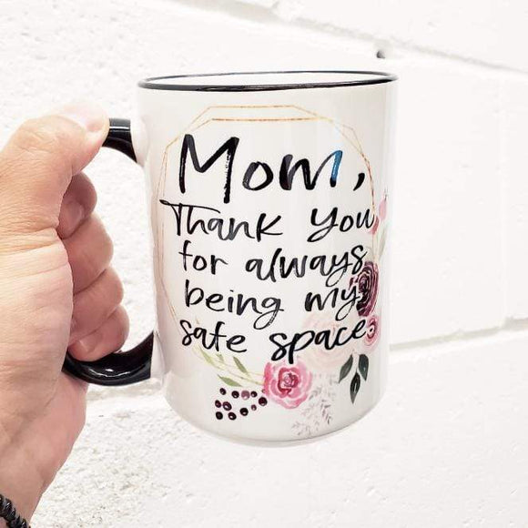 Mom Thank You for being my Space Space — Mug