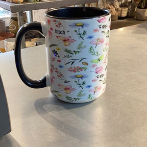 Floral - Bitch Mug