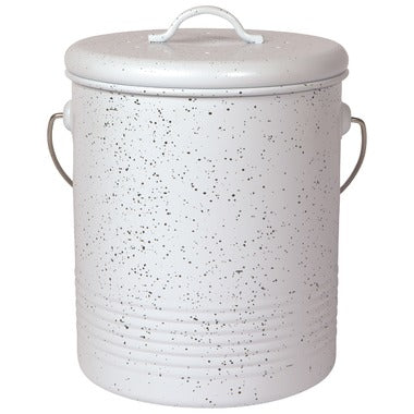 Compost Bin — White Speckle