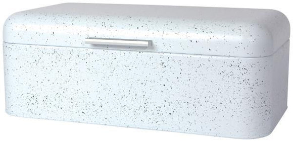 Bread Bin White w/ Speckle Sm