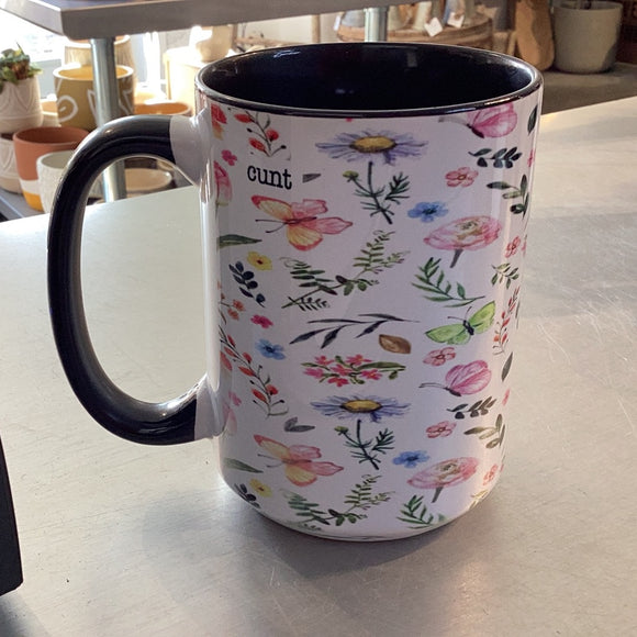 Mug - Floral Cunt