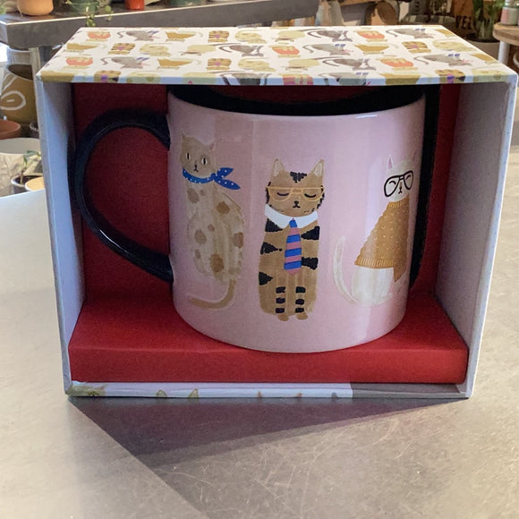 Feline Fine Mug In A Box