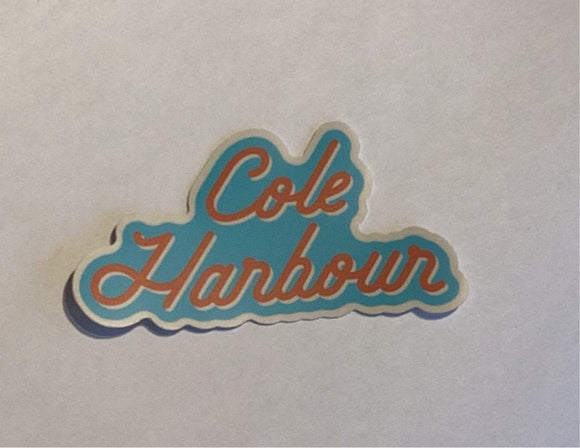 Vinyl Sticker - Cole Harbour
