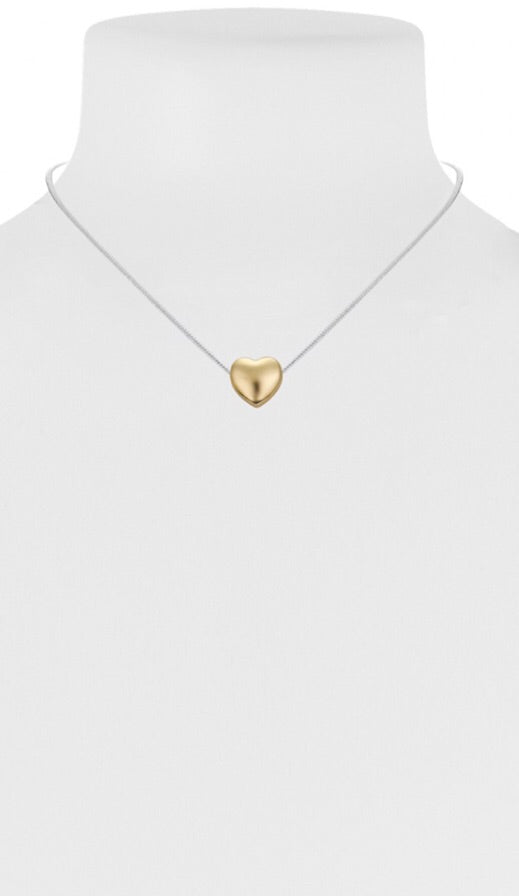 Little Heart Pendant Necklace  — Gold