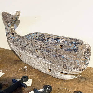 Rustic Wooden Whale