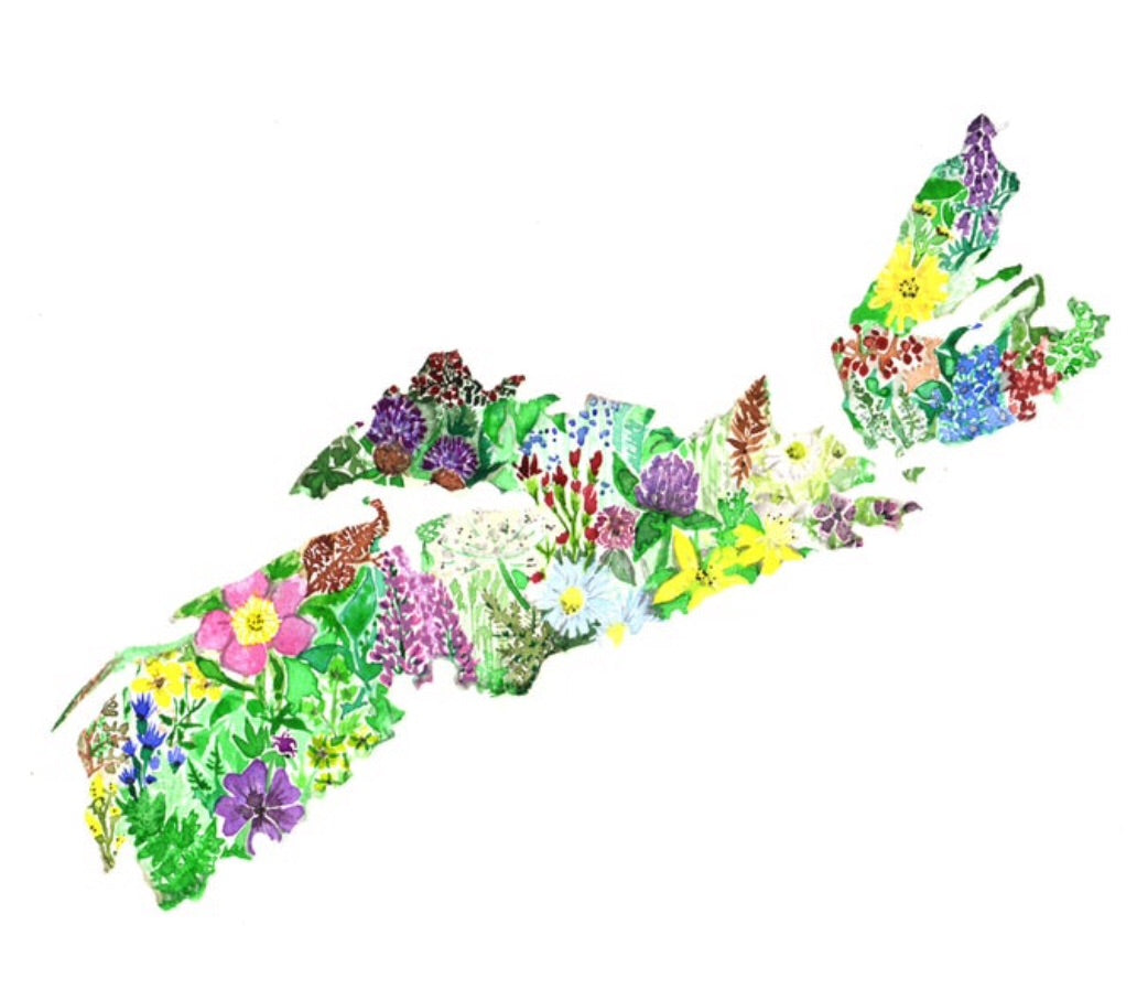 Sarah Duggan Creative Works Prints - Nova Scotia Floral Print