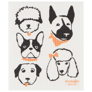 Swedish Dishcloth -- Dapper Dogs